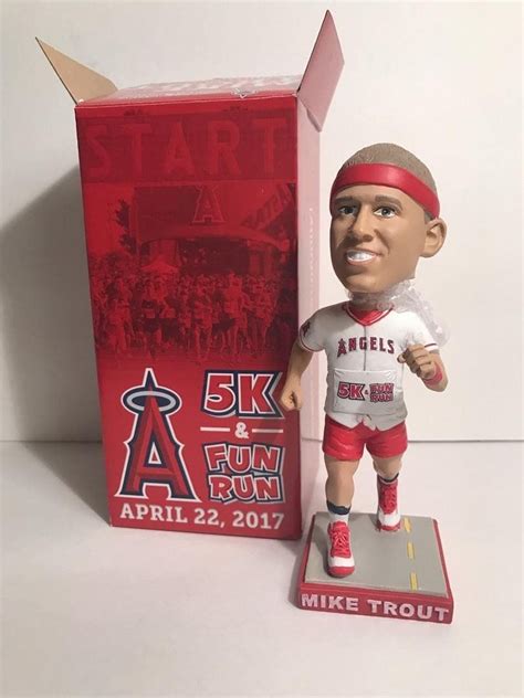 Mike Trout Anaheim Angels Bobblehead Mlb Anaheim Angels Mike Trout