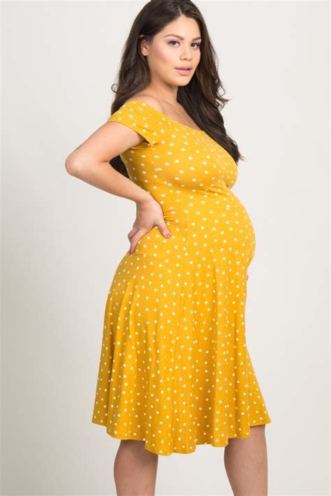 Affordable Polka Dot Maternity Dresses Fashion On