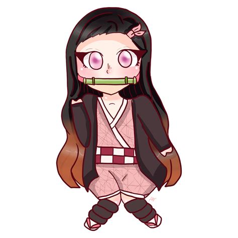 Nezuko Chibi By Meikasama On Deviantart