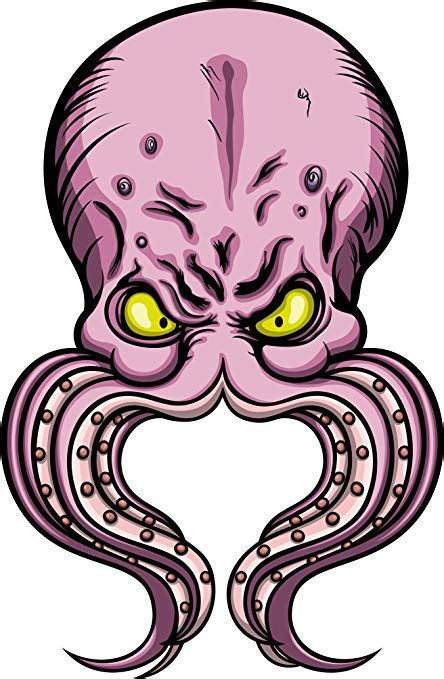 Evil Octopus Drawing Free Download On Clipartmag