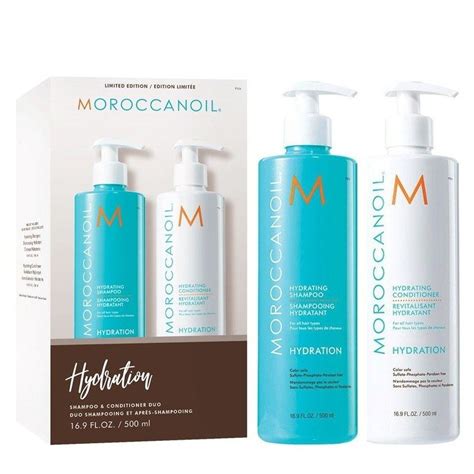 Moroccan Oil Hydrating Shampoo And Conditioner 500ml Duo Pack The