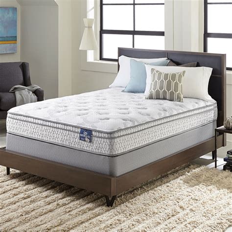 Serta mattresses may be purchased separately or as a set, which includes a box spring. Serta Extravagant Euro Top Full-size Mattress Set | eBay