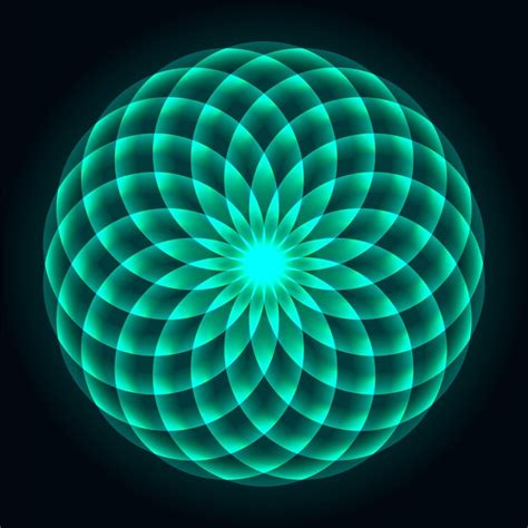 Premium Vector Mandala Sacred Geometry