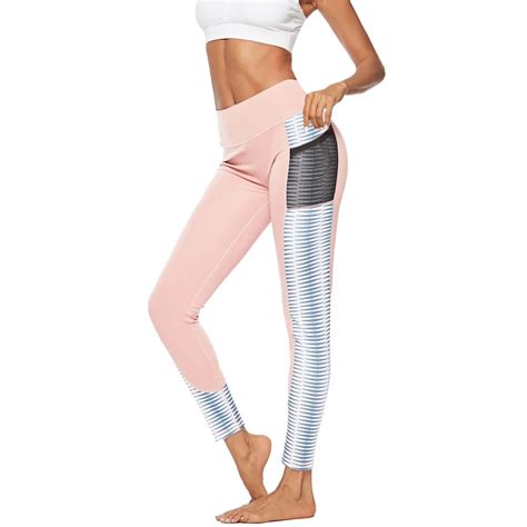 klv sexy yoga pants mesh panel workout gym leggings skinny push up yoga legging fitness booty