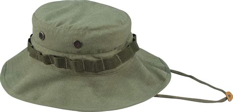 Vintage Us Army Boonie Hat Sergeant Paratrooper Wing Vietnam War Era