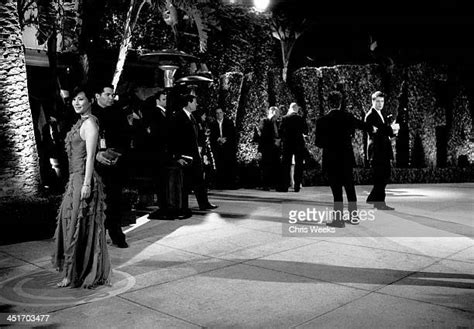 Vanity Fair Oscar Party Arrival Black White Photography By Chris Weeks