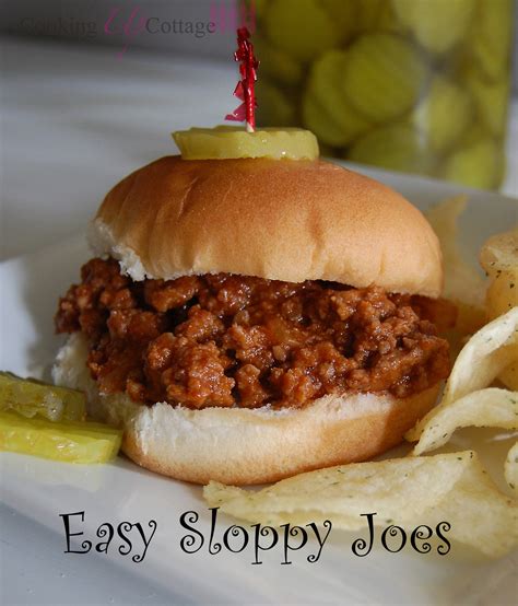 See more ideas about tamil cooking, cooking, indian food recipes. Easy Sloppy Joes - Cooking Up Cottage