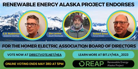 Reap Endorses Candidates For Homer Electric Association Board Reap