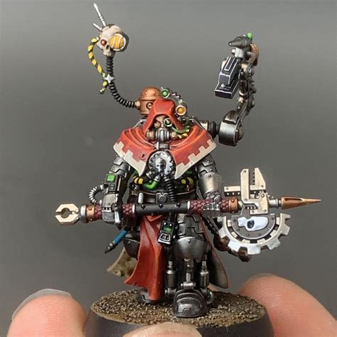 Warhammer 40k Adeptus Mechanicus Tech Priest Enginseer Presale Painted