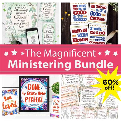 The Magnificent Ministering Bundle For Latter Day Saint Women