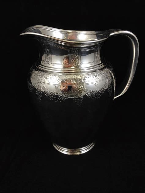 Antiques Art And Collectibles Antique Silver Tiffany And Company Water