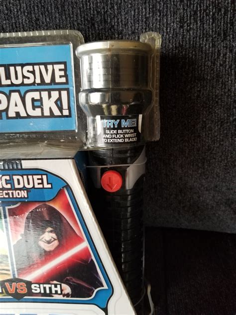 Nostalgic Star Wars Lightsabers Wrist Flick Jedi Vs Sith Exclusive