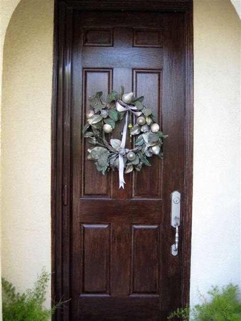 Make sure the door is clean from any oil and dirt. Faux Wood Doors | Love Paper Paint | Make an Entrance ...