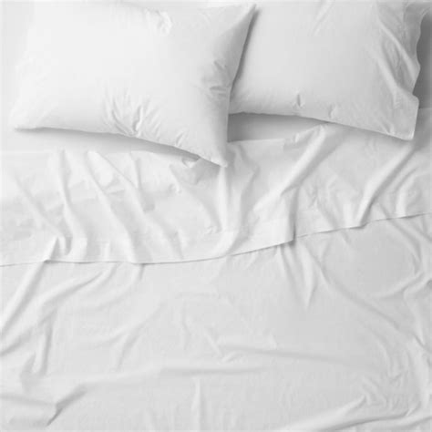 Percale Sheets Cotton Bed Sheets And Pillowcase Set