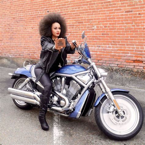 Pin On Harley Davidson Motorcycle Riders Black Women