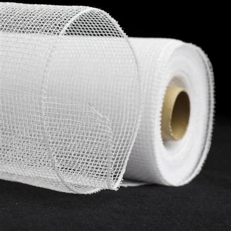 White Poly Mesh Sinamay Ribbons And Trims Party Supplies Party