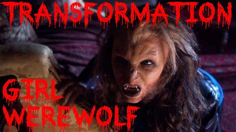 Girl Werewolf Transformation From Girl To Wolf She Wolf HD YouTube