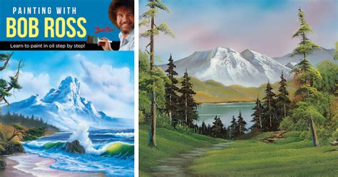 Painting With Bob Ross Book Teaches Readers How To Paint Like The