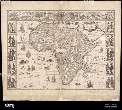 Africae Nova Descriptio Africa Maps Early Works To 1800 Norman B
