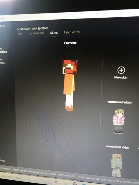 I Made A Custom Orange Jschlatt Ram Minecraft Skin Ryoutooz