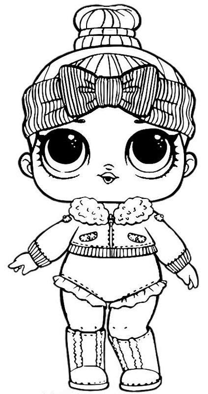 Lol Omg Dolls Series 3 Coloring Pages Free Coloring Pages