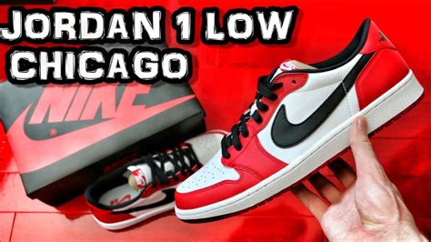Air Jordan 1 Low Og Chicago Review On Foot Youtube