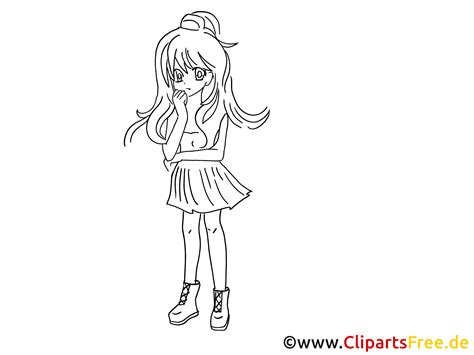 Read manga and comics online. Anime zum Ausmalen, Malvorlage, Ausmalbild gratis