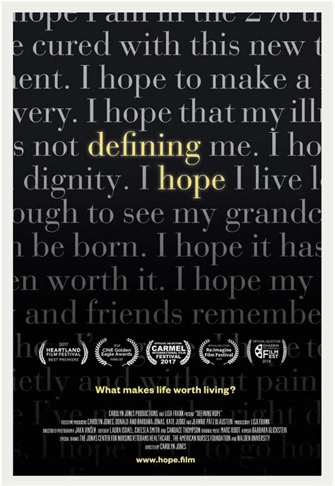 Defining Hope The American Nurse Project