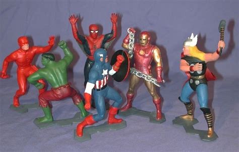 Fabulous Find 14 Marvel Marx Figures Back To The Past Collectibles