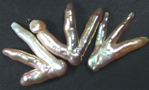 Chicken Feet Keshi Pearls High Luster 40cts Pf365