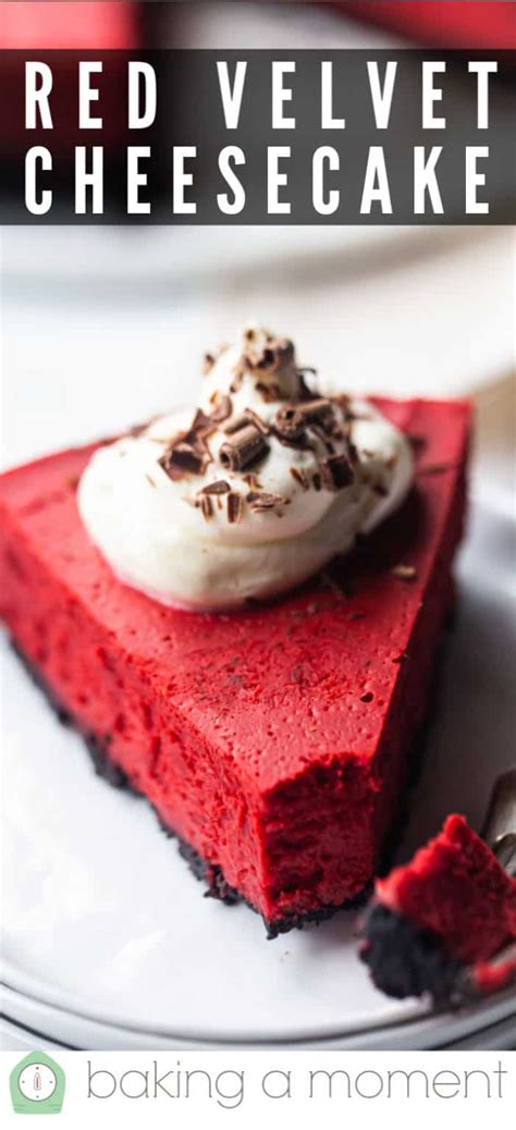 Red Velvet Cheesecake So Creamy Flavorful Baking A Moment