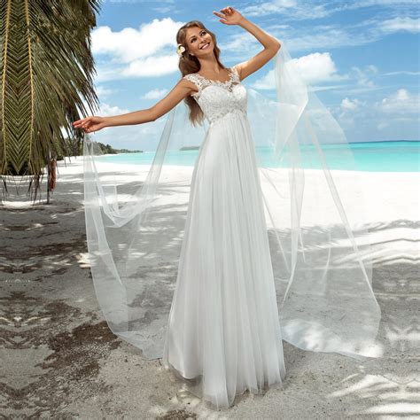 Love bride wedding gown rental. Summer Boho Beach Wedding Dresses For Pregnant Women ...