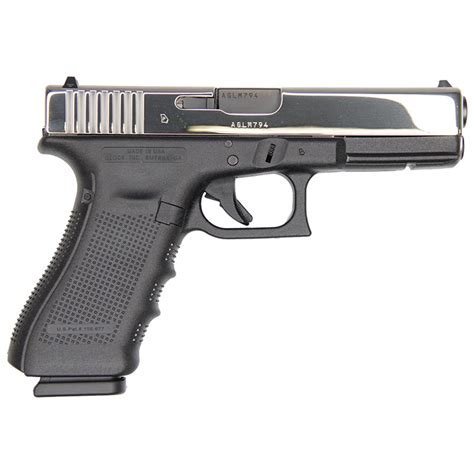Glock 17 GEN 4 9mm Stainless PVD Finish · DK Firearms