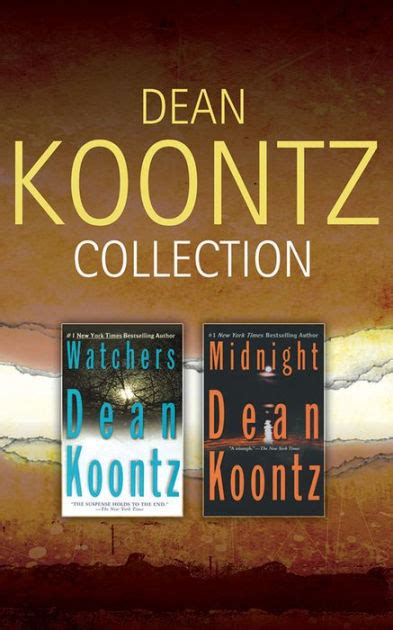 Dean Koontz Collection Watchers And Midnight By Dean Koontz J