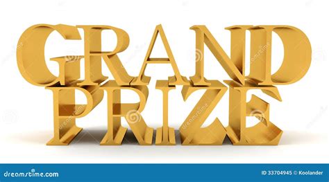 Grand Prize Contest Square Banner Template Cartoon Vector