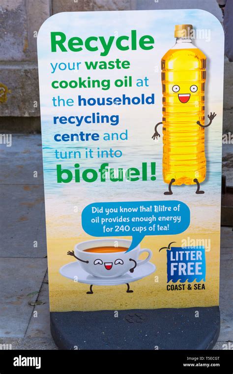 Recycle Your Waste Cooking Oil At The Household Recycling Centre And