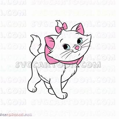 Aristocats Svg Marie Kittens Dxf Eps Clipart