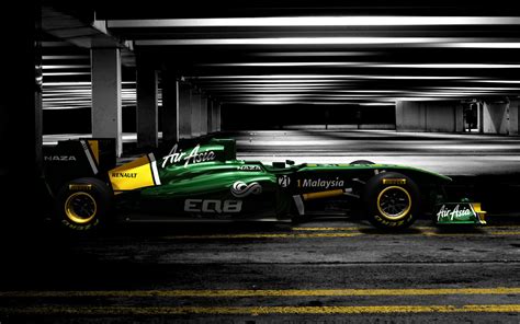2011 Formula 1 Team Lotus T128 Race Car Racing Vehicle