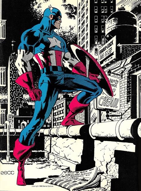 The Marvel Project Captain America By Mike Zeck From Comics Feature