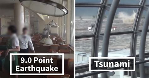 A Video Surfaced Of The 90 Earthquake And Tsunami That Hit Japan In