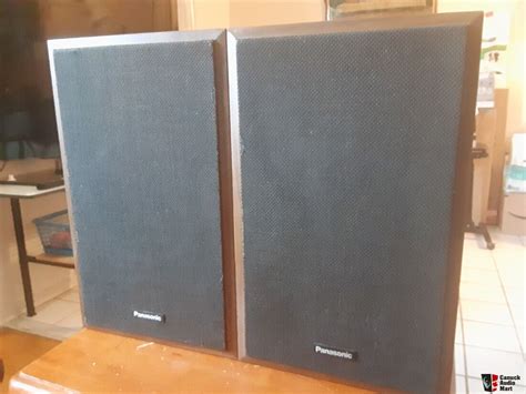 Vintage Pair Of Panasonic Speakers Sb504 For Sale Canuck Audio Mart