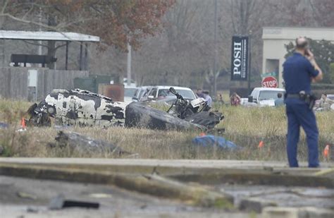 Photos Lafayette Plane Crash Scene Where Five People Were Killed