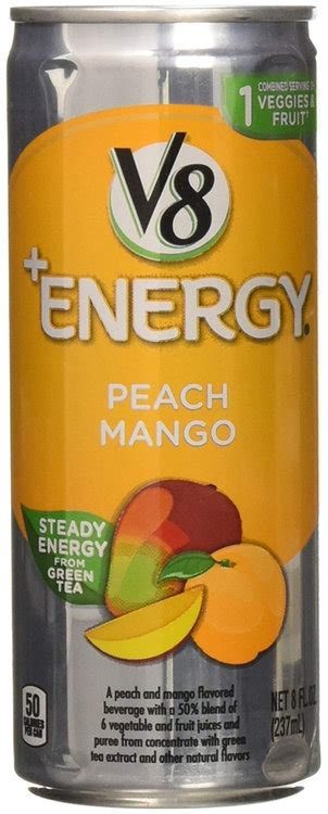 V8 V Fusion Energy Peach Mango Reviews 2019
