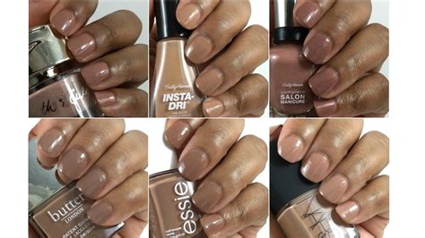 Cool And Chic Go Nude With Brown The Perfect Nail Combo