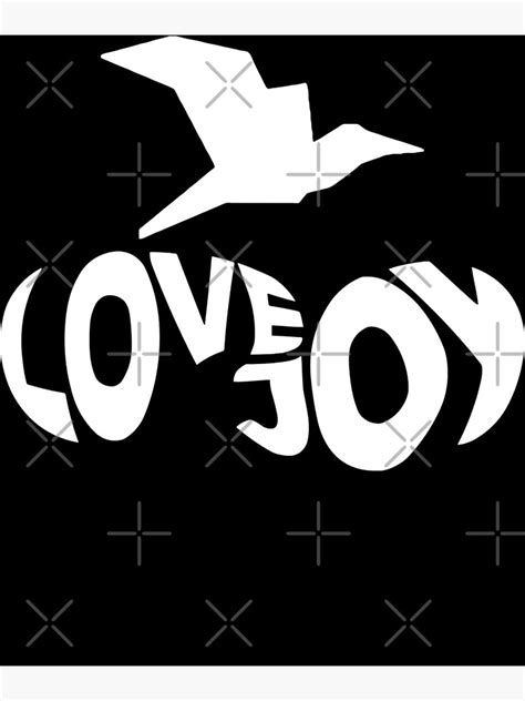 The Lovers Lovejoy Loves Music And Band Logo White Photographic