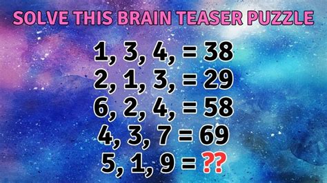 Only A Genius Can Solve This Brain Teaser Puzzle In 20 Secs Kien Thuy
