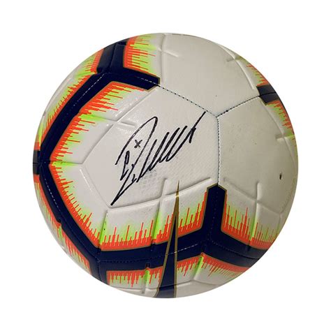 Cristiano Ronaldo Autographed Soccer Ball Display