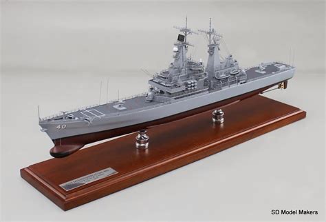 Sd Model Makers Recently Completed 26 Us Navy Guided Missile Cruiser