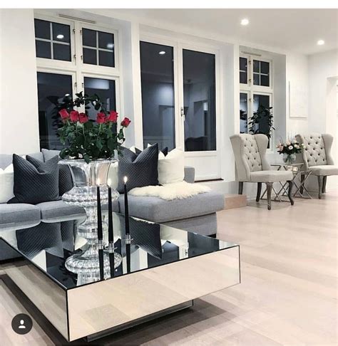 Makeover your furniture and spruce up that nook without breaking the bank! Glam Luxe Living Room Modern Chic Glamorous Luxury Home ...