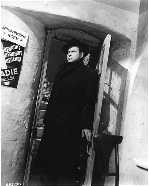 Print Of Orson Welles As Harry Lime In The Third Man The Third Man